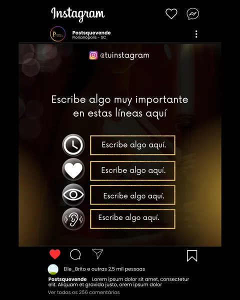 Arte de la colección Posts de Lujo
