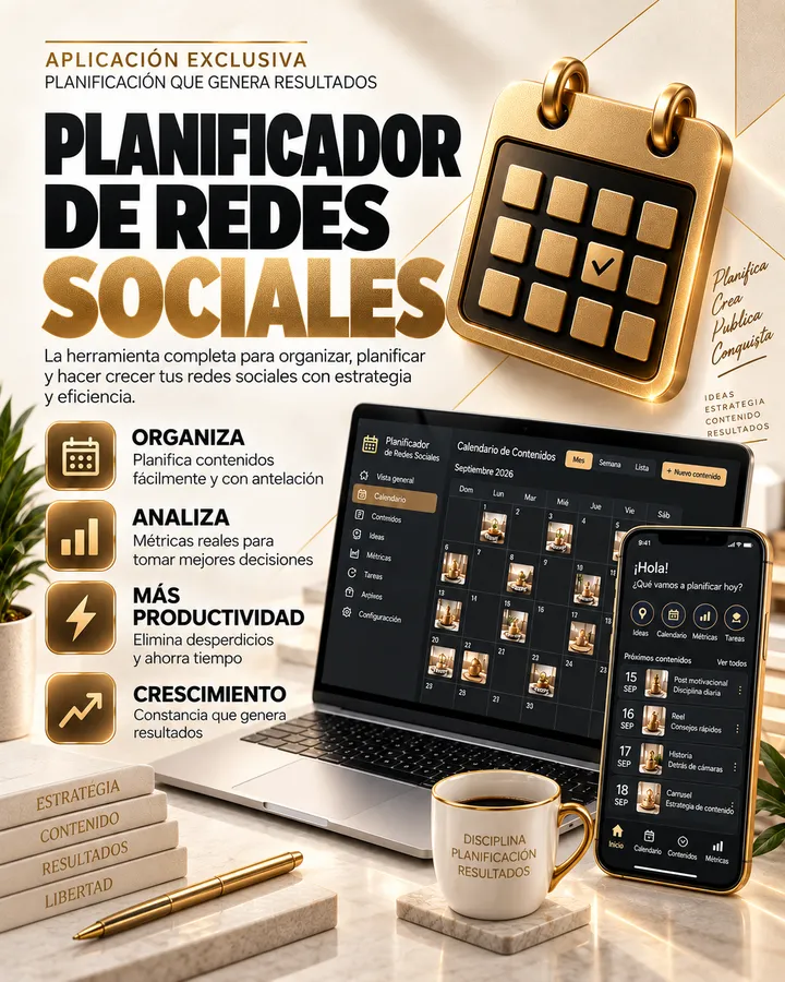 Portada: Planificador de Redes Sociales
