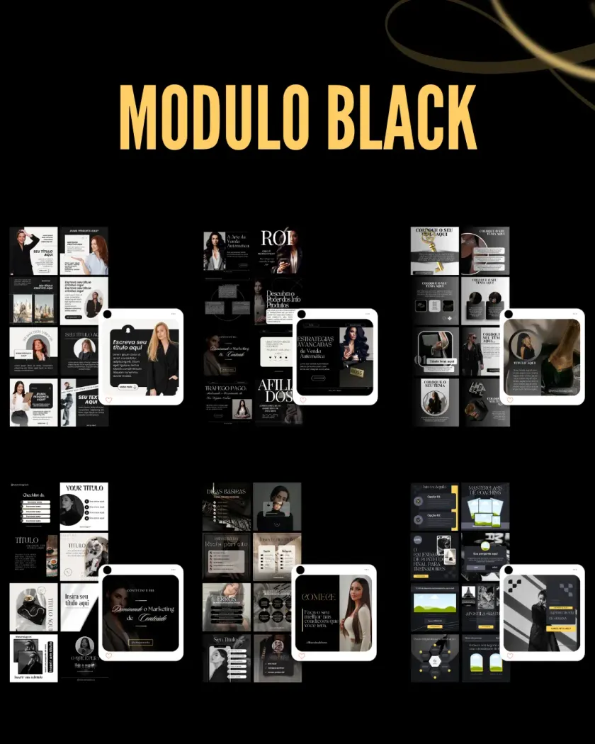 Portada del módulo Black
