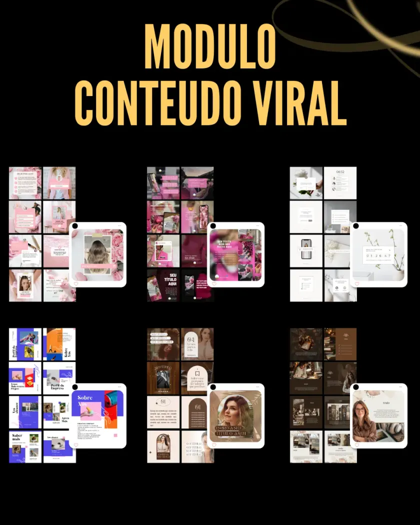 Portada del módulo Contenido Viral