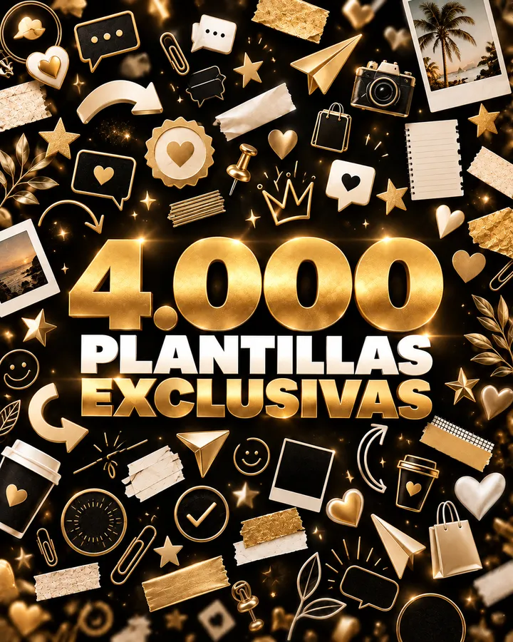 Portada: 4.000 Plantillas Exclusivas