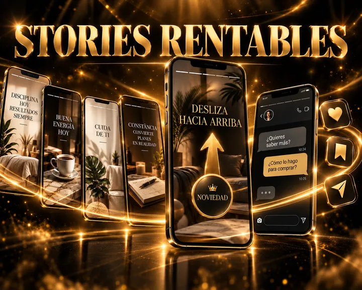 Portada: Stories Rentables